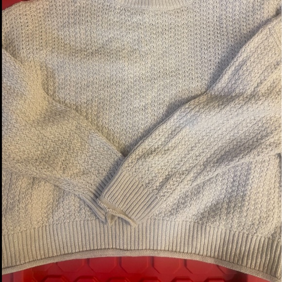 Universal Thread Light Gray Knit Sweater - Picture 5 of 6